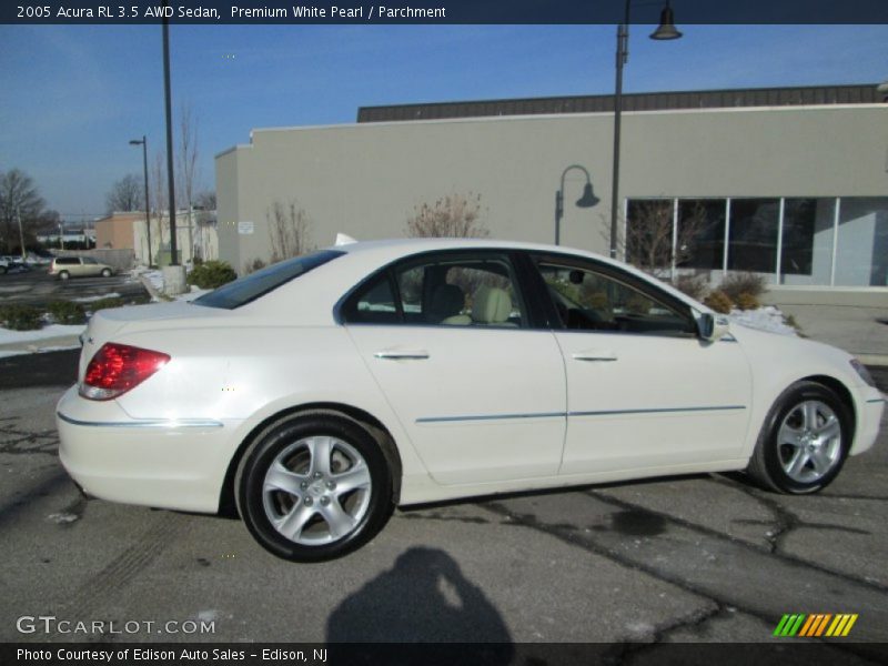 Premium White Pearl / Parchment 2005 Acura RL 3.5 AWD Sedan