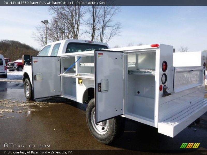 Oxford White / Steel 2014 Ford F350 Super Duty XL SuperCab 4x4