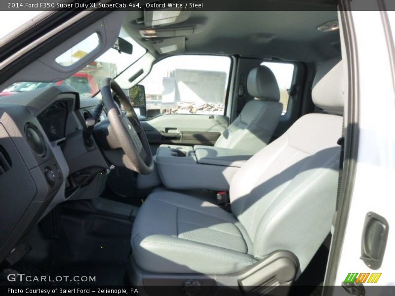 Oxford White / Steel 2014 Ford F350 Super Duty XL SuperCab 4x4