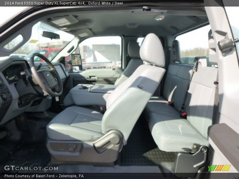 Oxford White / Steel 2014 Ford F350 Super Duty XL SuperCab 4x4