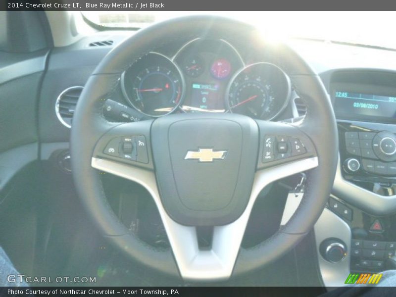 Blue Ray Metallic / Jet Black 2014 Chevrolet Cruze LT