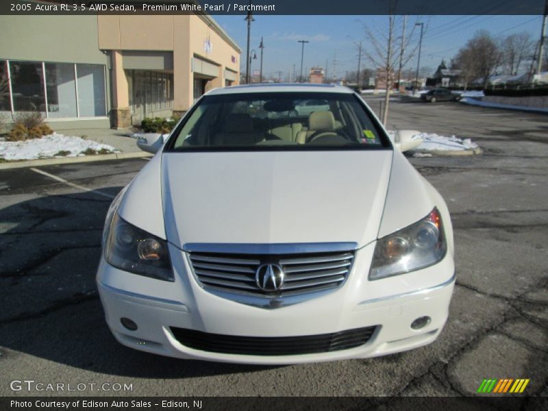 Premium White Pearl / Parchment 2005 Acura RL 3.5 AWD Sedan
