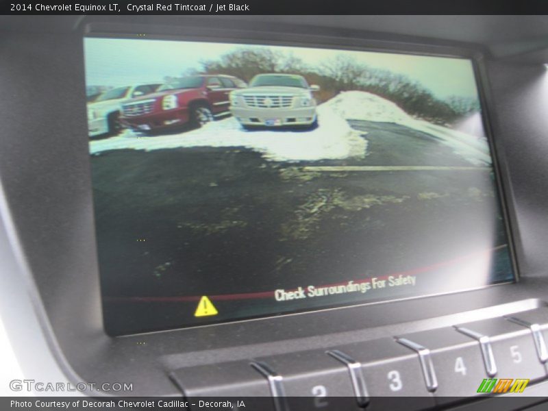 Crystal Red Tintcoat / Jet Black 2014 Chevrolet Equinox LT