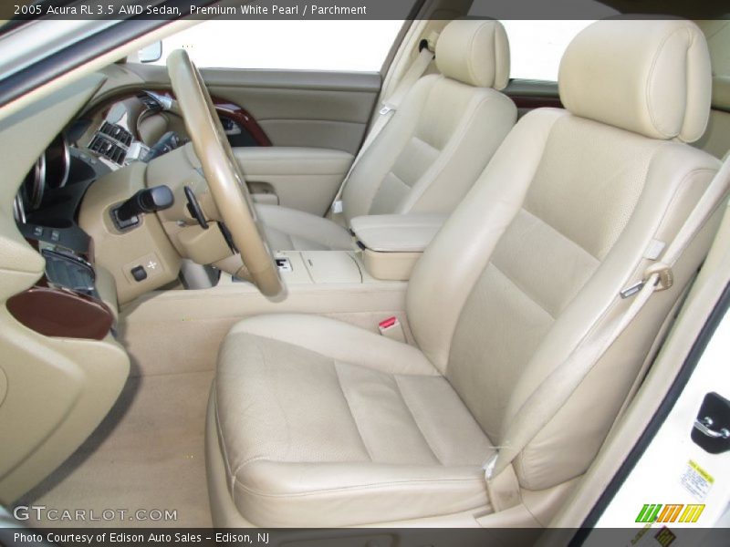 Premium White Pearl / Parchment 2005 Acura RL 3.5 AWD Sedan