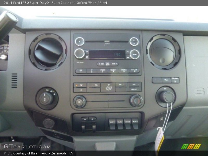 Oxford White / Steel 2014 Ford F350 Super Duty XL SuperCab 4x4