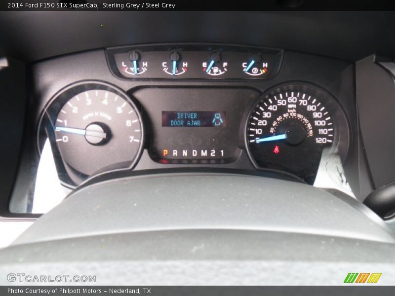 Sterling Grey / Steel Grey 2014 Ford F150 STX SuperCab