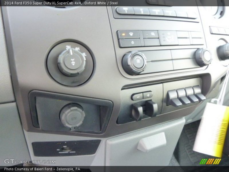 Oxford White / Steel 2014 Ford F350 Super Duty XL SuperCab 4x4