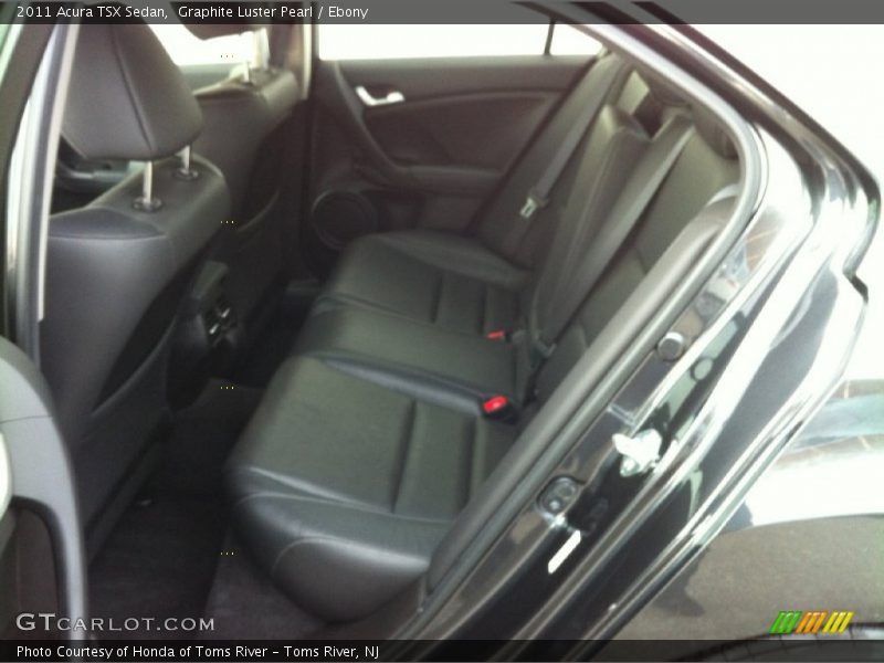 Graphite Luster Pearl / Ebony 2011 Acura TSX Sedan