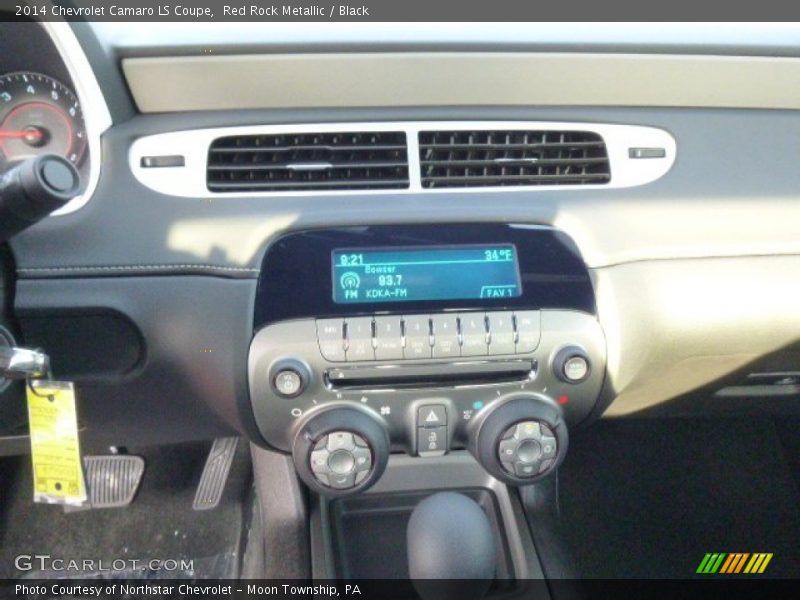 Red Rock Metallic / Black 2014 Chevrolet Camaro LS Coupe