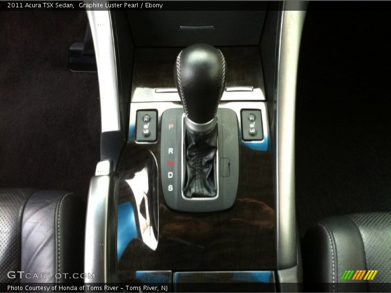Graphite Luster Pearl / Ebony 2011 Acura TSX Sedan