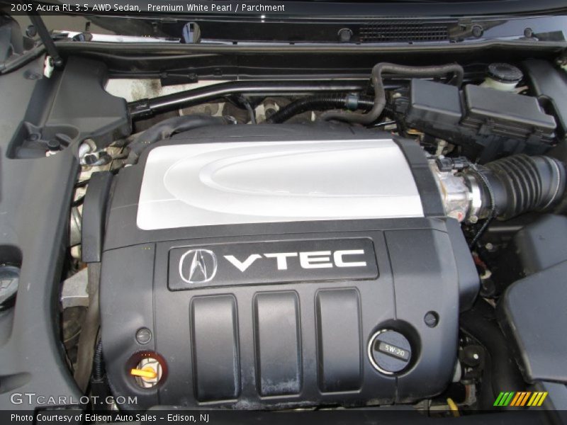  2005 RL 3.5 AWD Sedan Engine - 3.5 Liter SOHC 24-Valve VTEC V6
