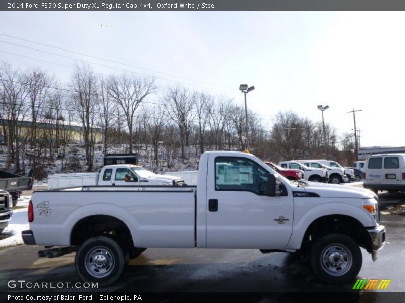 Oxford White / Steel 2014 Ford F350 Super Duty XL Regular Cab 4x4