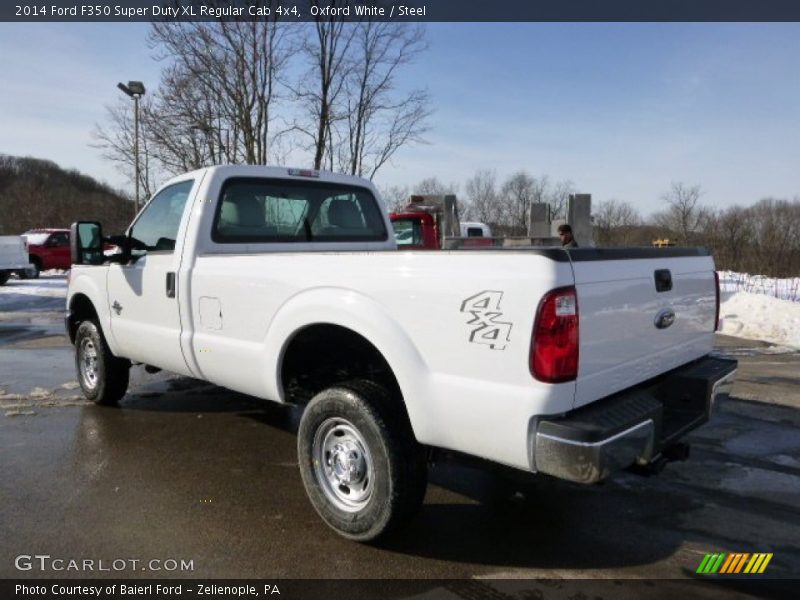 Oxford White / Steel 2014 Ford F350 Super Duty XL Regular Cab 4x4