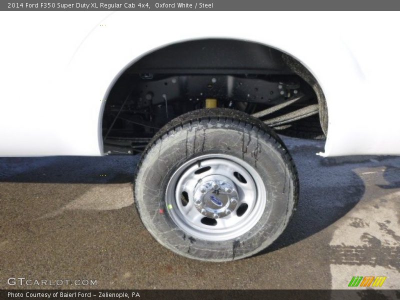 Oxford White / Steel 2014 Ford F350 Super Duty XL Regular Cab 4x4