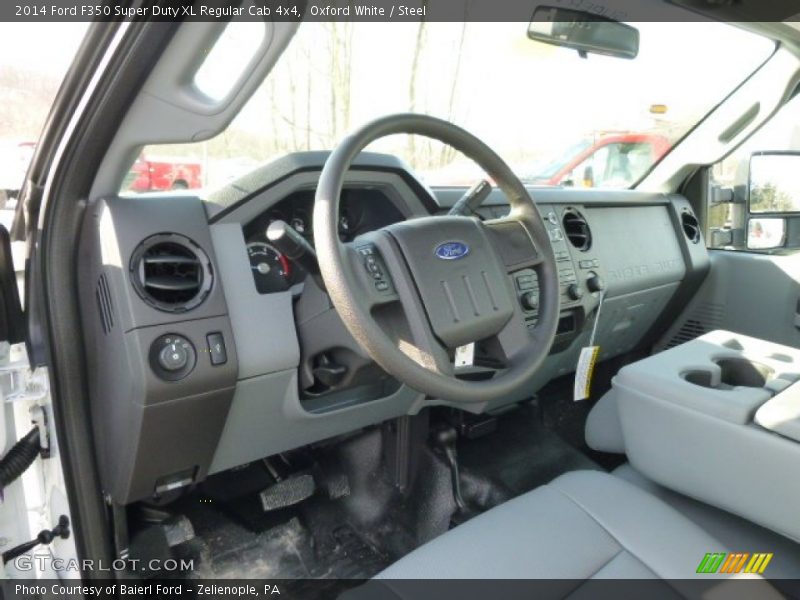 Steel Interior - 2014 F350 Super Duty XL Regular Cab 4x4 