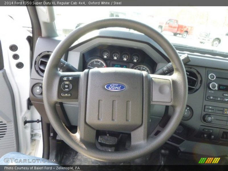 Oxford White / Steel 2014 Ford F350 Super Duty XL Regular Cab 4x4
