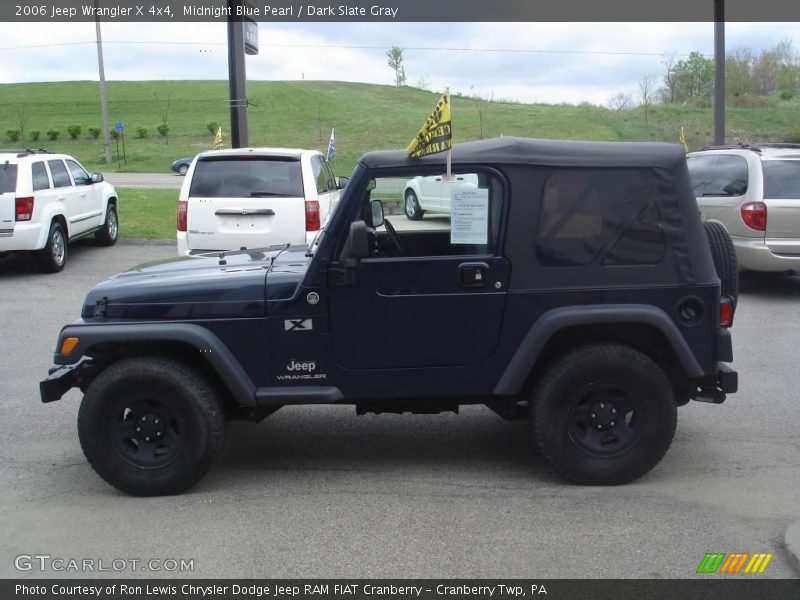 Midnight Blue Pearl / Dark Slate Gray 2006 Jeep Wrangler X 4x4
