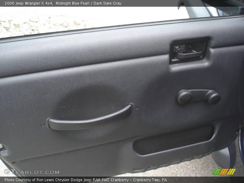 Midnight Blue Pearl / Dark Slate Gray 2006 Jeep Wrangler X 4x4