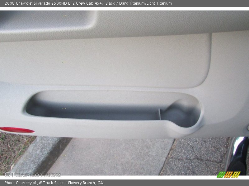 Black / Dark Titanium/Light Titanium 2008 Chevrolet Silverado 2500HD LTZ Crew Cab 4x4