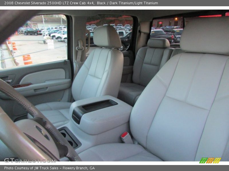 Black / Dark Titanium/Light Titanium 2008 Chevrolet Silverado 2500HD LTZ Crew Cab 4x4