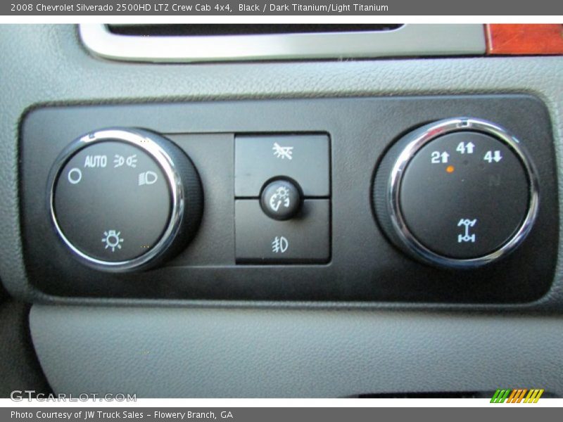 Black / Dark Titanium/Light Titanium 2008 Chevrolet Silverado 2500HD LTZ Crew Cab 4x4