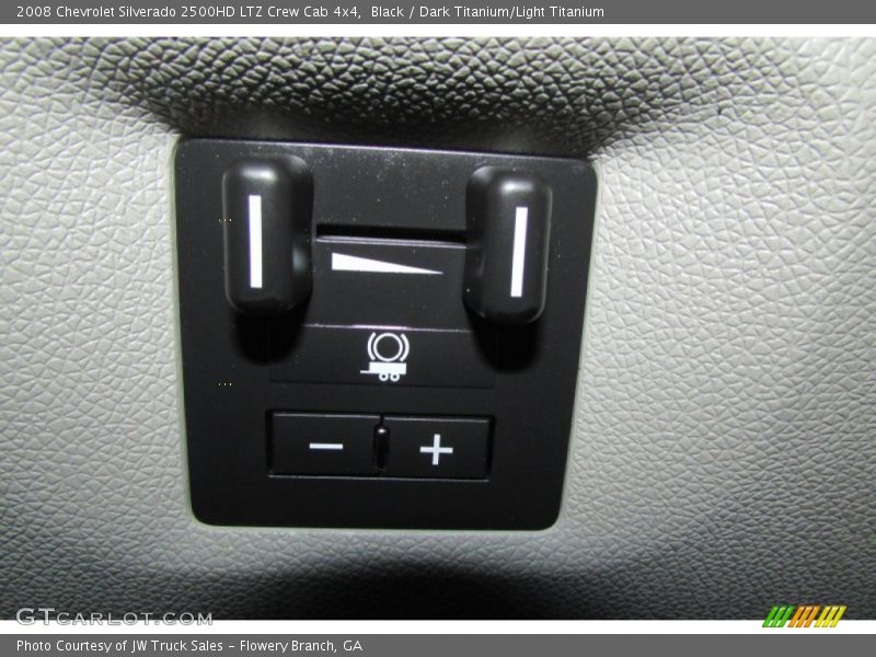 Black / Dark Titanium/Light Titanium 2008 Chevrolet Silverado 2500HD LTZ Crew Cab 4x4