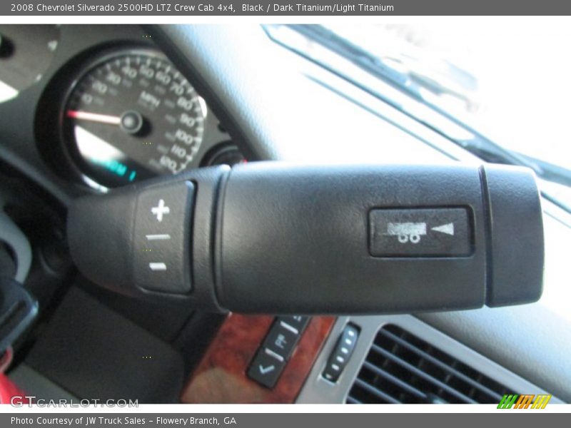 Black / Dark Titanium/Light Titanium 2008 Chevrolet Silverado 2500HD LTZ Crew Cab 4x4