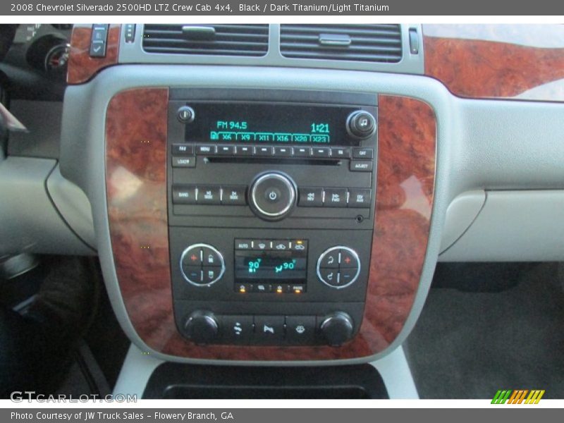 Black / Dark Titanium/Light Titanium 2008 Chevrolet Silverado 2500HD LTZ Crew Cab 4x4