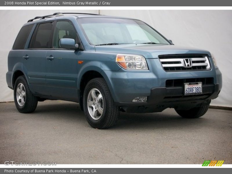 Nimbus Gray Metallic / Gray 2008 Honda Pilot Special Edition