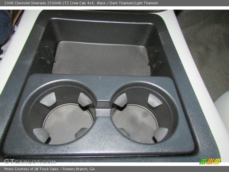 Black / Dark Titanium/Light Titanium 2008 Chevrolet Silverado 2500HD LTZ Crew Cab 4x4