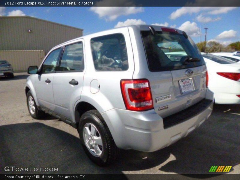 Ingot Silver Metallic / Stone 2012 Ford Escape XLS