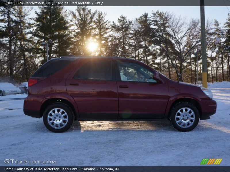 Cardinal Red Metallic / Gray 2006 Buick Rendezvous CXL