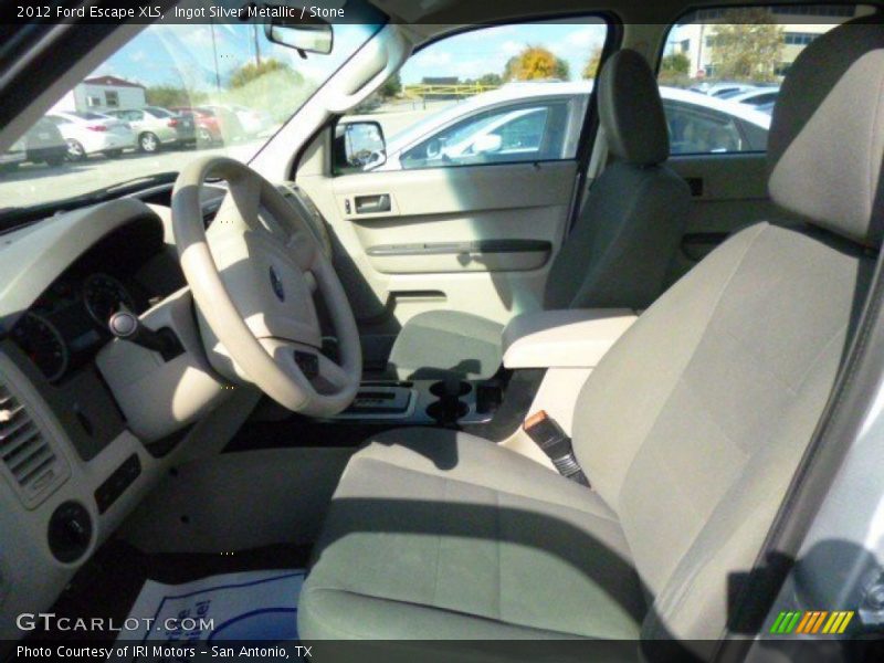 Ingot Silver Metallic / Stone 2012 Ford Escape XLS