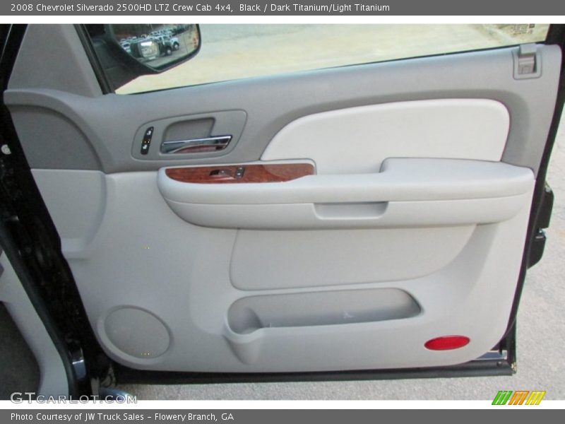 Black / Dark Titanium/Light Titanium 2008 Chevrolet Silverado 2500HD LTZ Crew Cab 4x4