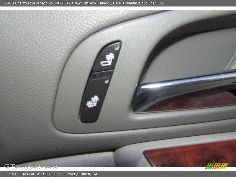 Black / Dark Titanium/Light Titanium 2008 Chevrolet Silverado 2500HD LTZ Crew Cab 4x4