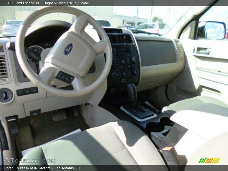 Ingot Silver Metallic / Stone 2012 Ford Escape XLS