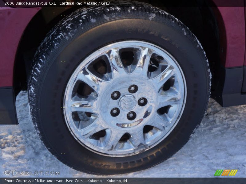 Cardinal Red Metallic / Gray 2006 Buick Rendezvous CXL