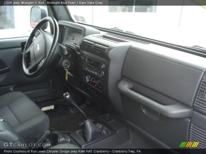 Midnight Blue Pearl / Dark Slate Gray 2006 Jeep Wrangler X 4x4