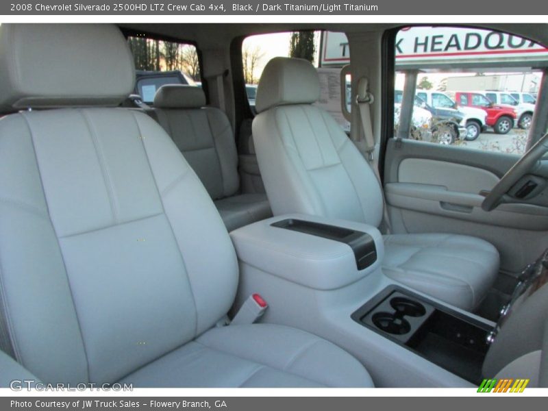 Black / Dark Titanium/Light Titanium 2008 Chevrolet Silverado 2500HD LTZ Crew Cab 4x4
