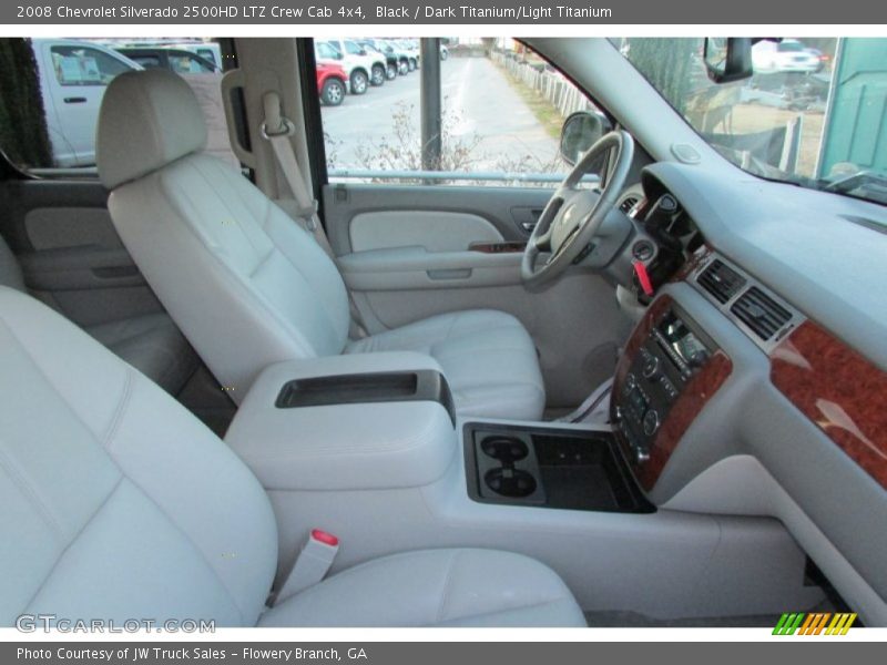 Black / Dark Titanium/Light Titanium 2008 Chevrolet Silverado 2500HD LTZ Crew Cab 4x4