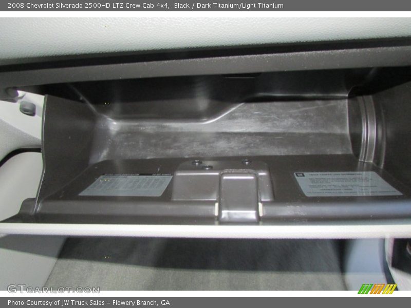 Black / Dark Titanium/Light Titanium 2008 Chevrolet Silverado 2500HD LTZ Crew Cab 4x4