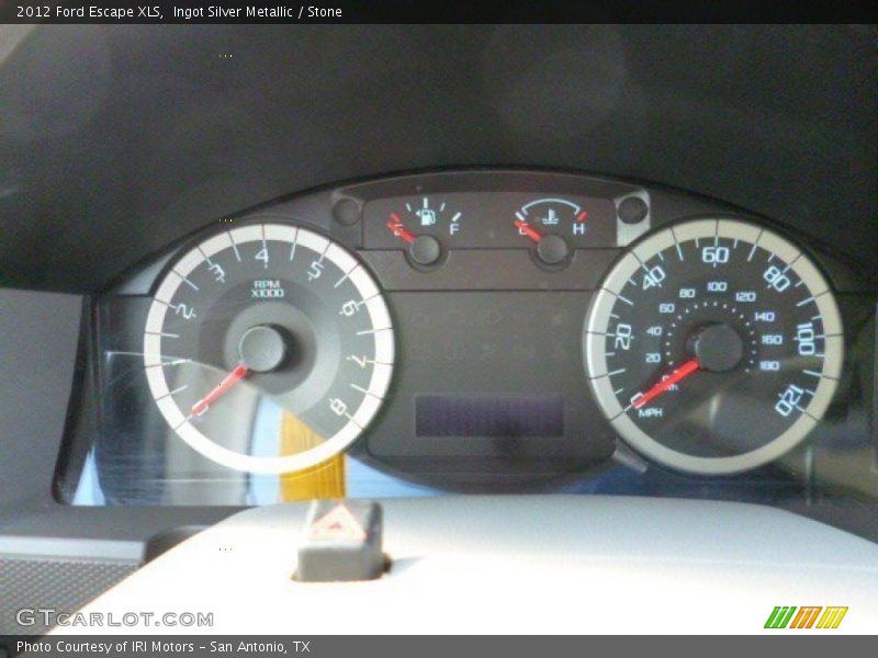 Ingot Silver Metallic / Stone 2012 Ford Escape XLS