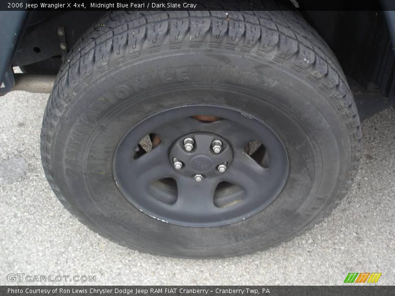 Midnight Blue Pearl / Dark Slate Gray 2006 Jeep Wrangler X 4x4