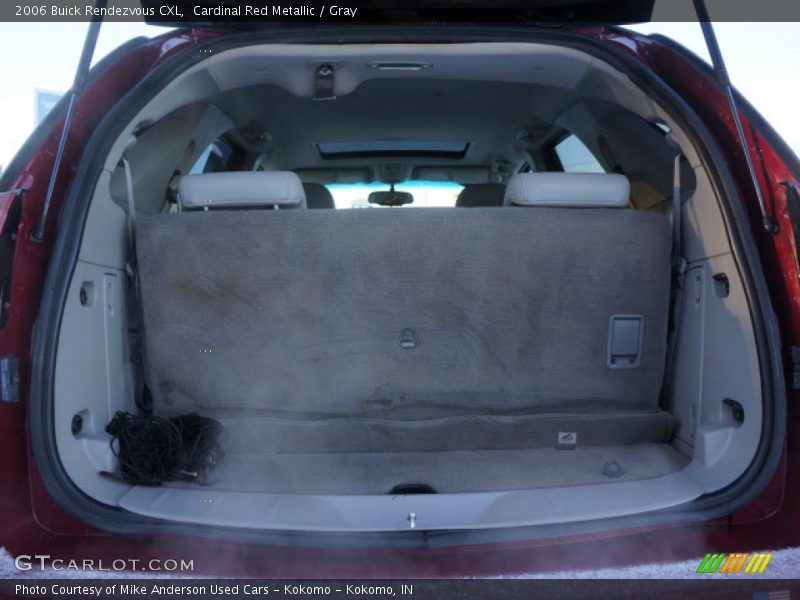 Cardinal Red Metallic / Gray 2006 Buick Rendezvous CXL