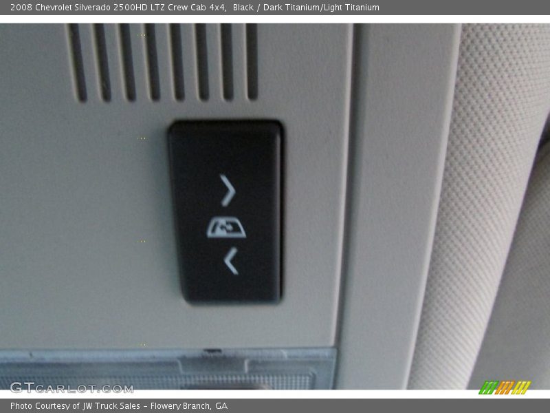 Black / Dark Titanium/Light Titanium 2008 Chevrolet Silverado 2500HD LTZ Crew Cab 4x4