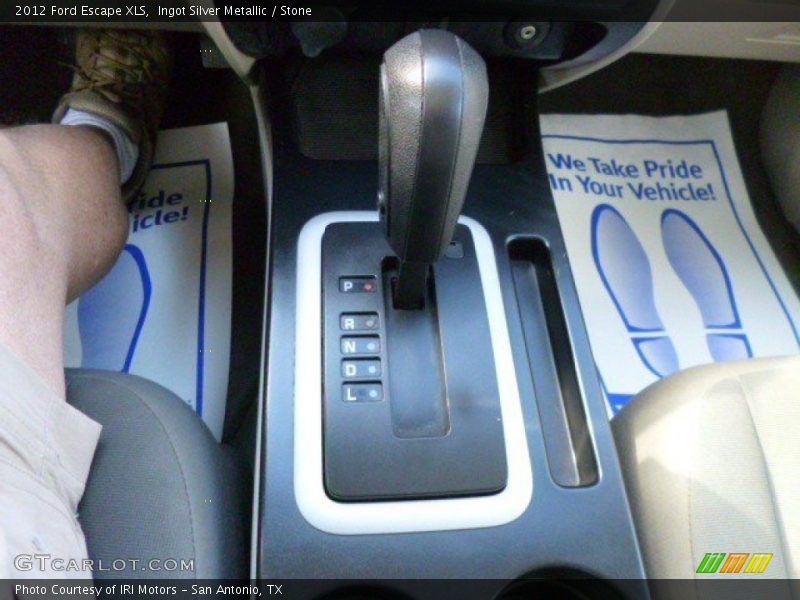 Ingot Silver Metallic / Stone 2012 Ford Escape XLS