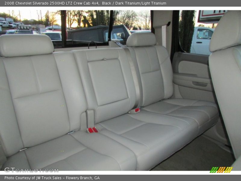 Black / Dark Titanium/Light Titanium 2008 Chevrolet Silverado 2500HD LTZ Crew Cab 4x4