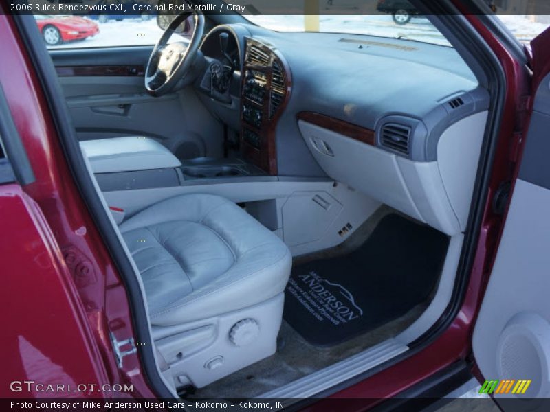 Cardinal Red Metallic / Gray 2006 Buick Rendezvous CXL
