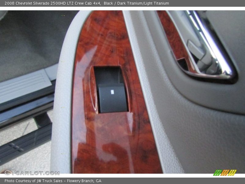 Black / Dark Titanium/Light Titanium 2008 Chevrolet Silverado 2500HD LTZ Crew Cab 4x4