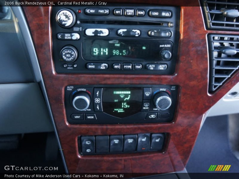 Cardinal Red Metallic / Gray 2006 Buick Rendezvous CXL